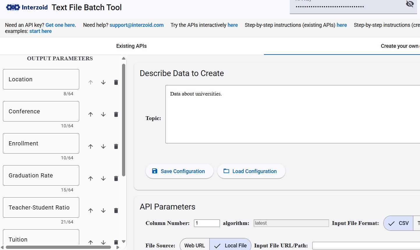 AI-powered data and information retrieval with CSV, and TSV files