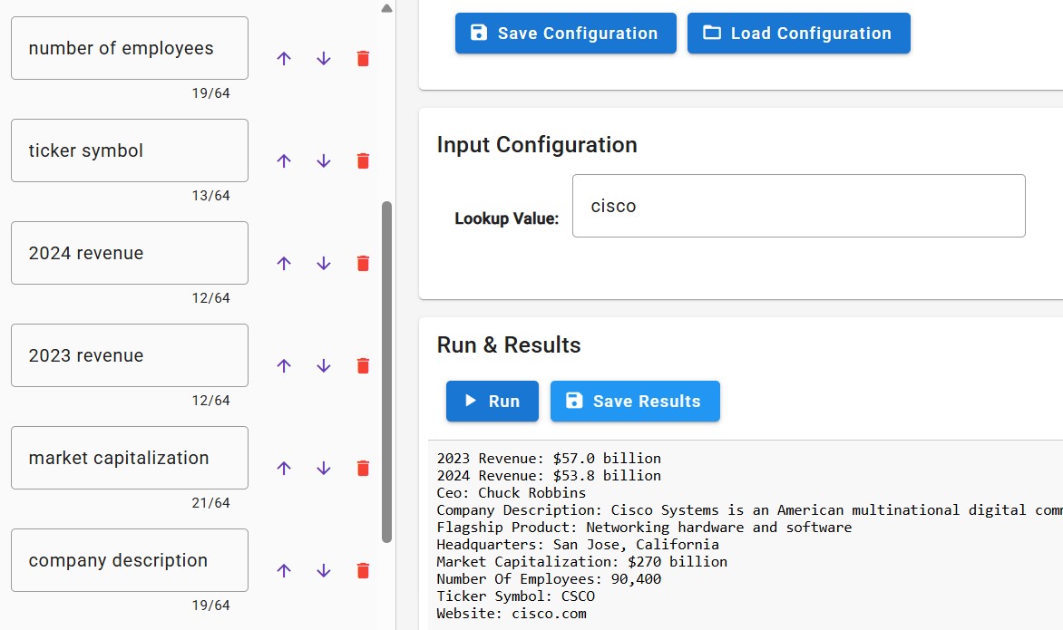 Generate APIs for easy integration for AI-powered data retrieval